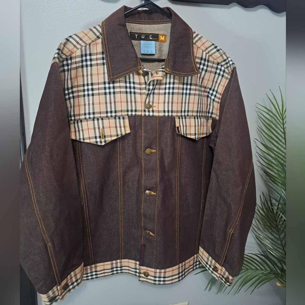The Hip-Hop Elements Denim Vintage Jacket Size Meduim